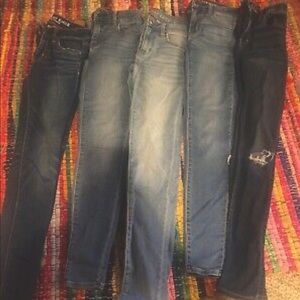 Lot of American Eagle Jeggings size 0